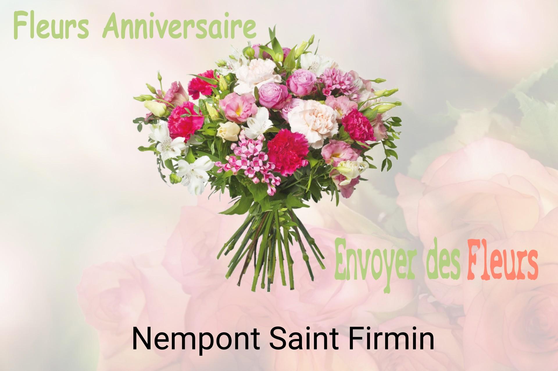 Bouquet de fleurs d’anniversaire livré à Nempont-Saint-Firmin